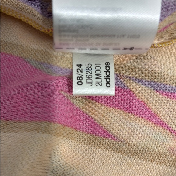 adidas FARM Rio Polo Jersey Dress Stripes of Paradise XL Blokecore JD6285 Sporty - Picture 9 of 14